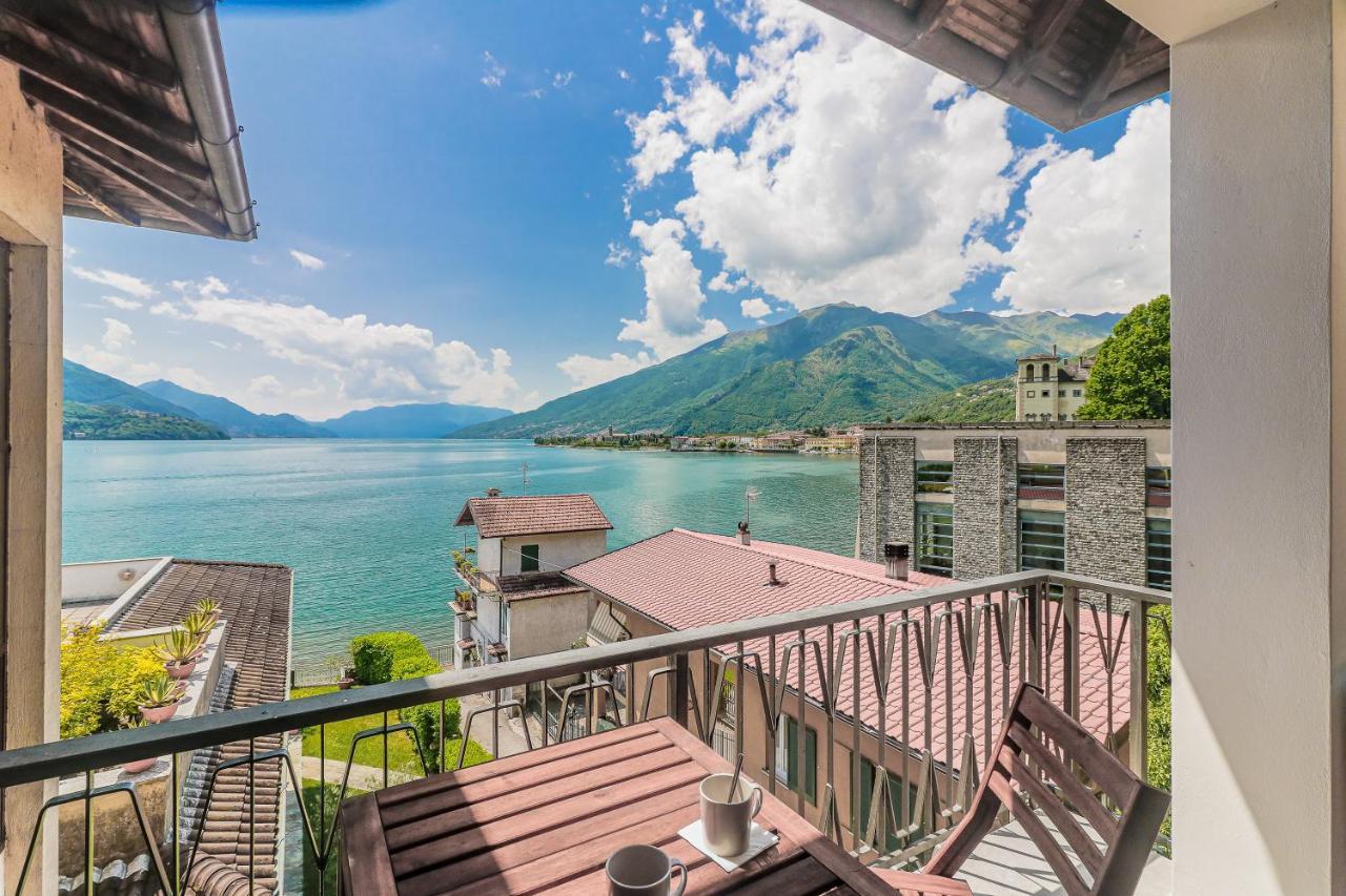 Stunning view lakeside apartment - Larihome Gravedona Buitenkant foto