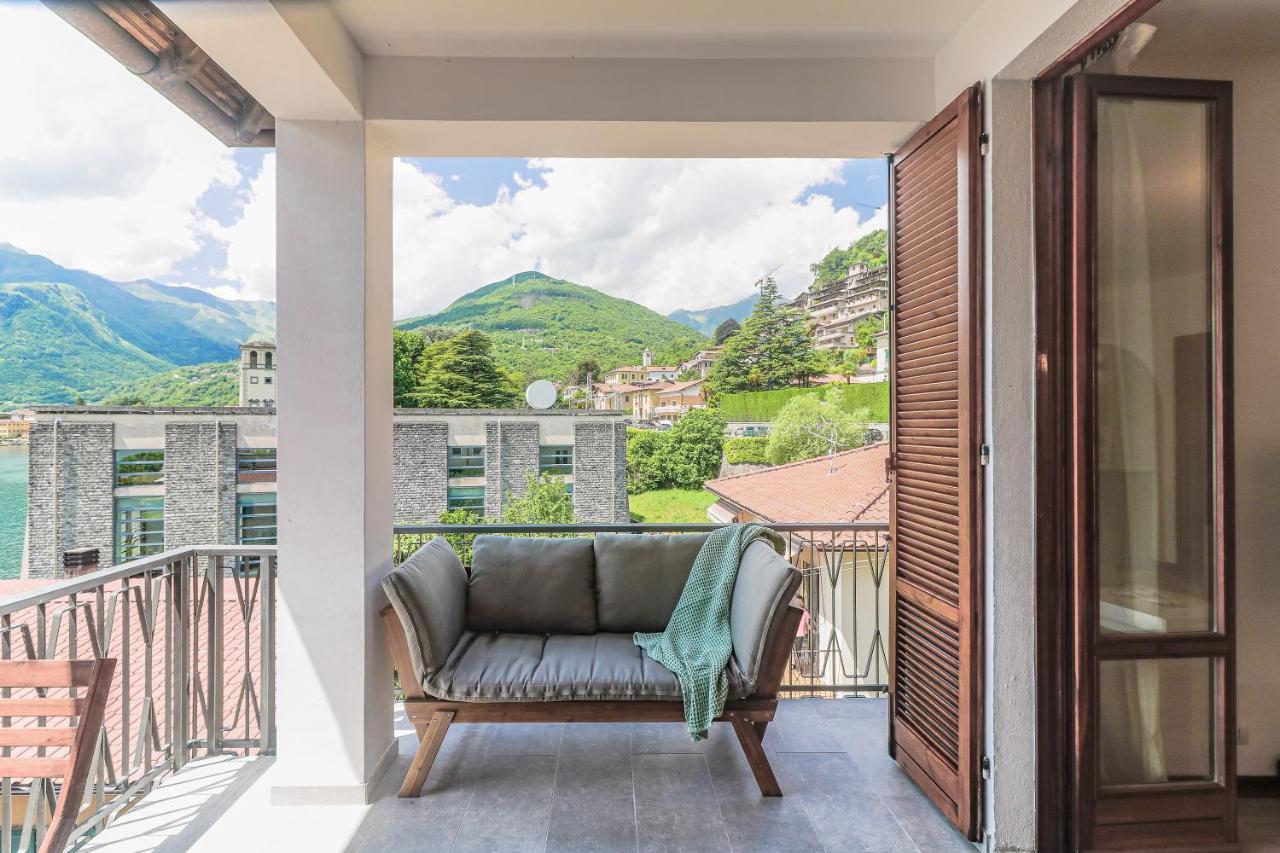 Stunning view lakeside apartment - Larihome Gravedona Buitenkant foto
